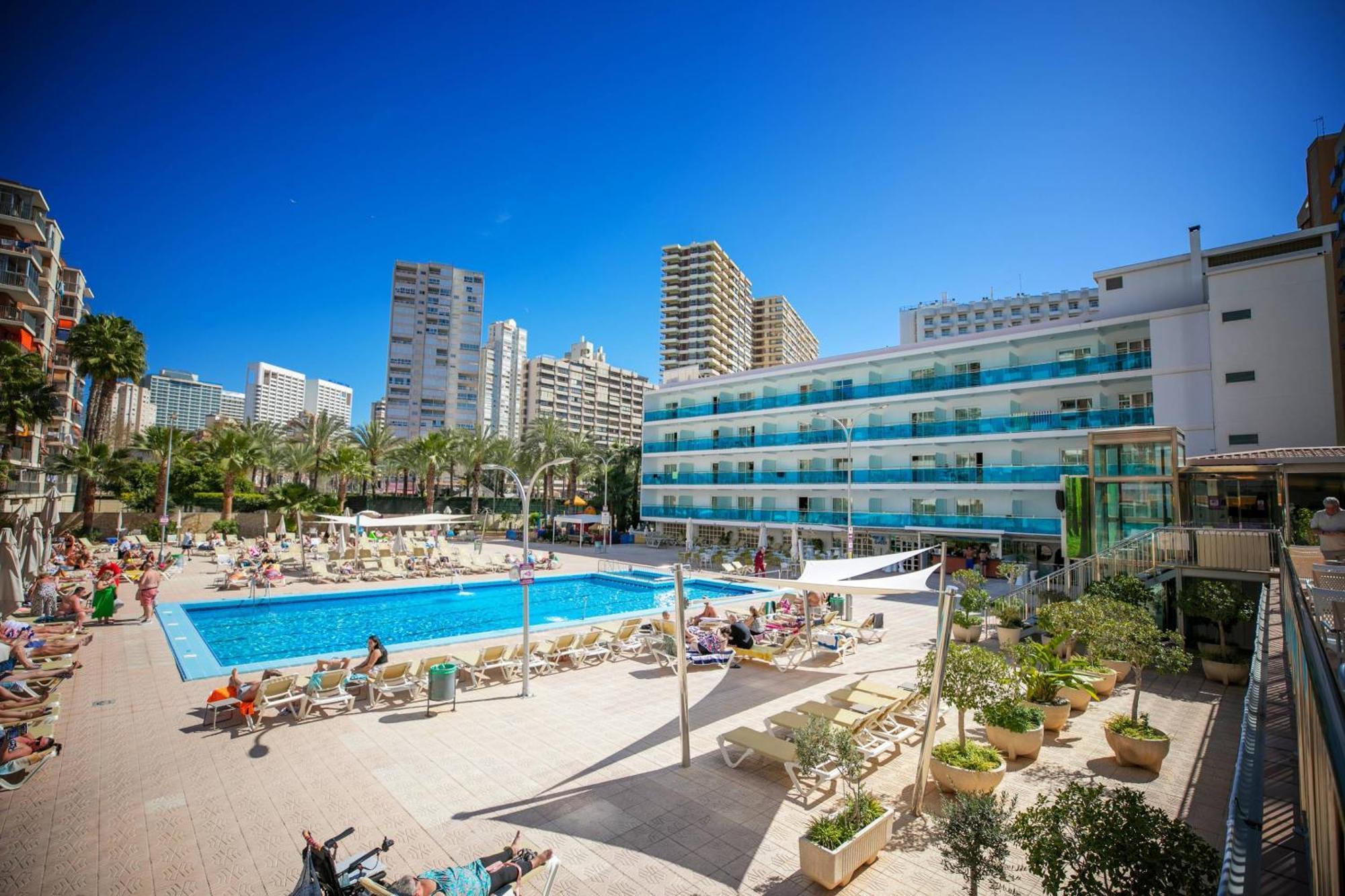 Hotel Servigroup Calypso เบนิดอร์ม ภายนอก รูปภาพ
