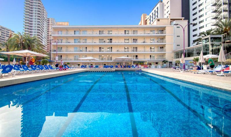 Hotel Servigroup Calypso เบนิดอร์ม ภายนอก รูปภาพ